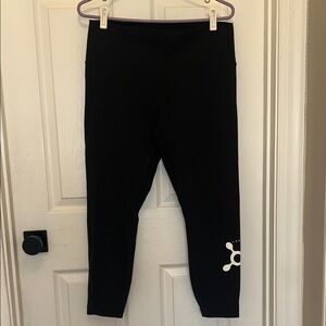 Lululemon Orange Theory Black Leggings